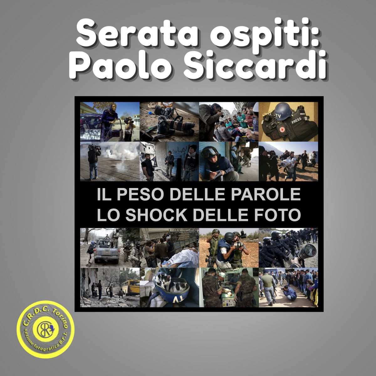 #persoci serata ospite: Paolo Siccardi